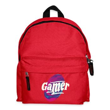 Gamer - Sac à dos Enfant - rouge - Devant