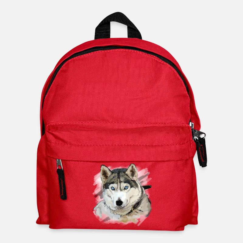 Husky - Kinder Rucksack - Rot
