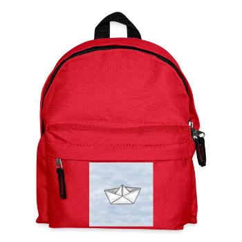Navire en papier - Sac à dos Enfant - rouge - Devant