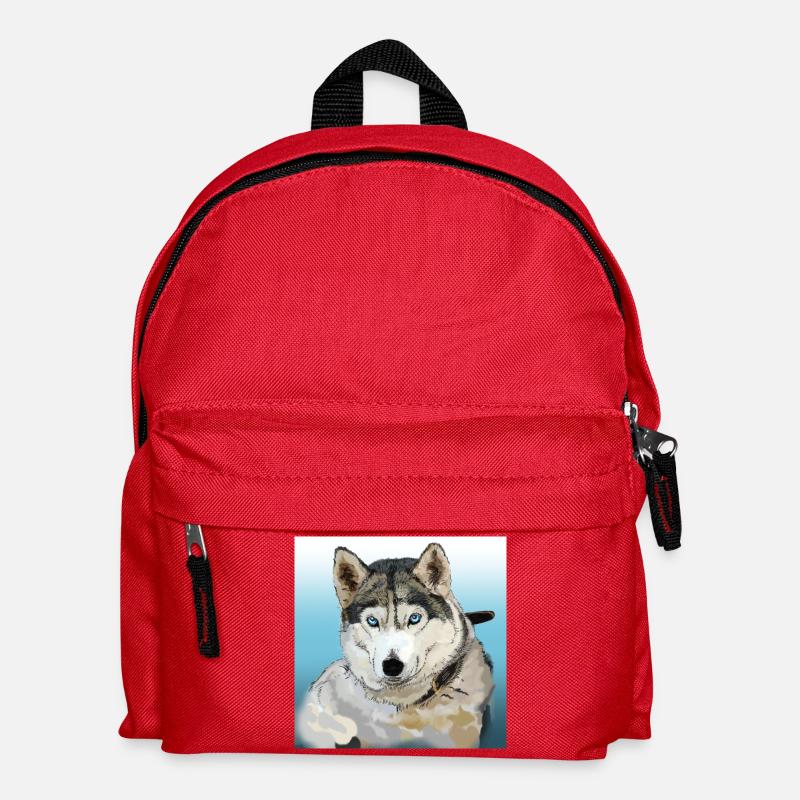 Husky - Kinder Rucksack - Rot