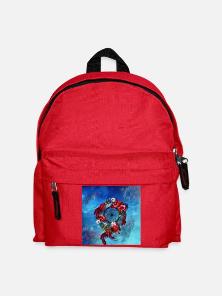 Wunderbarer Traumfänger, - Kinder Rucksack - Rot