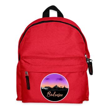 Lake Constance Fineline Skyline - Kids' Backpack - red - Front