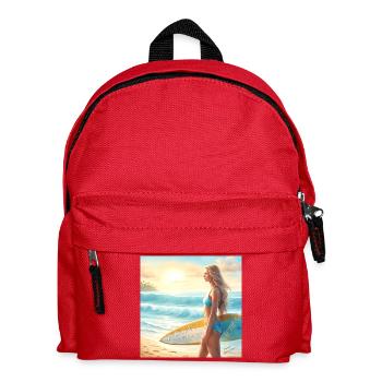 Girl Action Surf Point Break 2 - Kids' Backpack - red - Front