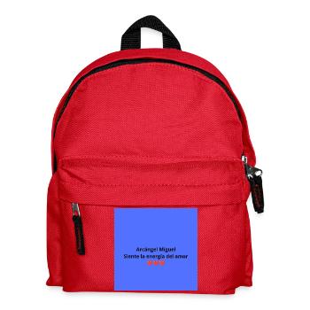 Archangel Michael: Energy of Love - Kids' Backpack - red - Front