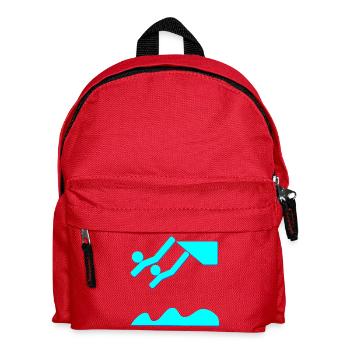 SYNCHRONSPRINGEN TURMSPRINGEN WASSERSPRINGEN - Kinder Rucksack - Rot - Vorne