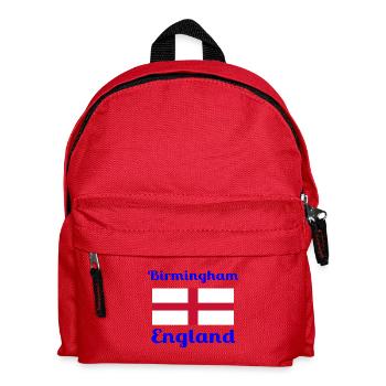 Birmingham England - Stylish prints - Kids' Backpack - red - Front