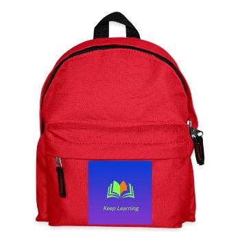 T-shirt La connaissance, c’est le pouvoir" - Sac à dos Enfant - rouge - Devant