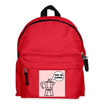 DICTONS DE CAFÉ ESPRESSO DRÔLE - Sac à dos Enfant - rouge - Devant