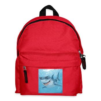 Casual Sunglasses Shark – Cool Under Water - Kids' Backpack - red - Front