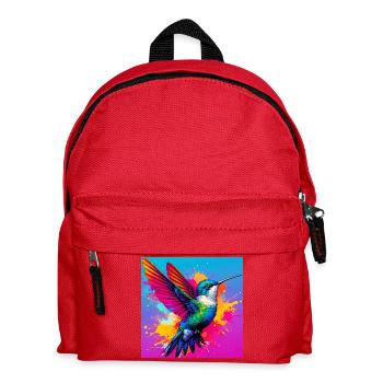 colibri - Sac à dos Enfant - rouge - Devant