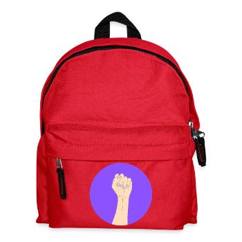 Autonomisation en violet - Sac à dos Enfant - rouge - Devant