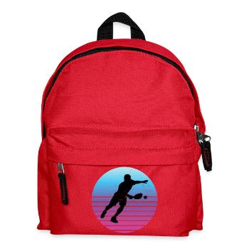 Idée cadeau pour les fans de pickleball - Sac à dos Enfant - rouge - Devant