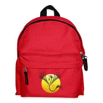 Solar Phoenix - The Rebirth of Light - Kids' Backpack - red - Front