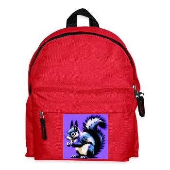 écureuil - Sac à dos Enfant - rouge - Devant