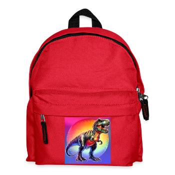 dinosaur - Kids' Backpack - red - Front