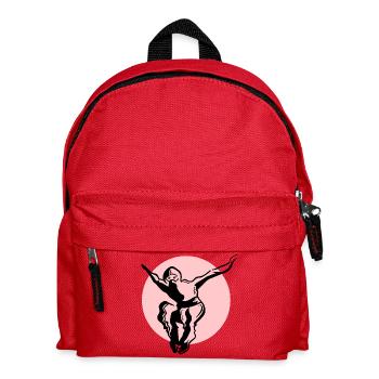 Ninja - blackcolor - Kids' Backpack - red - Front