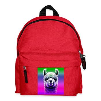 Alpaca - Kids' Backpack - red - Front