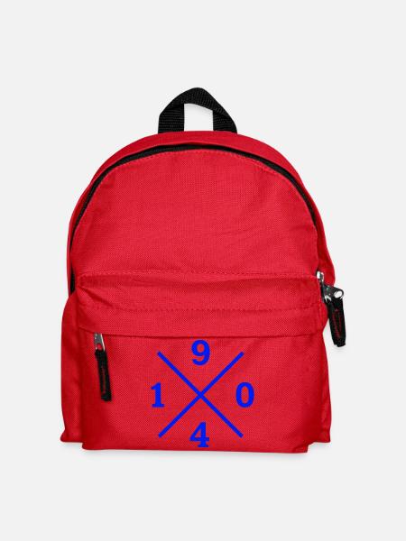 1904 Gelsenkirchen Ruhrpott Fußball für echte Fans - Kinder Rucksack - Rot