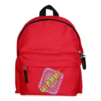 First name Gianni - Kids' Backpack - red - Front