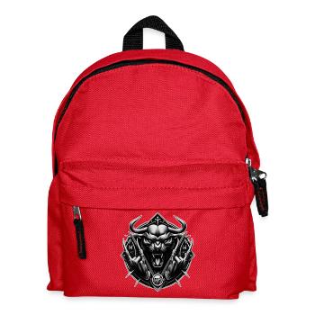 Iron Bull Crest - Kids' Backpack - red - Front
