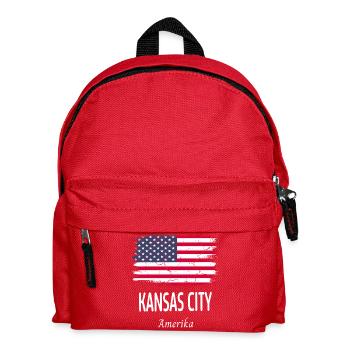 Kansas City - Kids' Backpack - red - Front