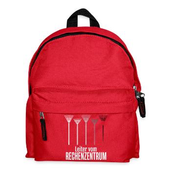 Rechenzentrum Design Gartengeräte Rechen Leiter - Kinder Rucksack - Rot - Vorne