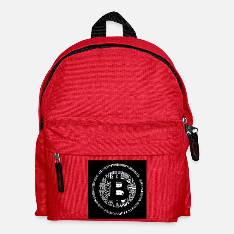 Bitcoin The Bitcoin - Kinder Rucksack - Rot