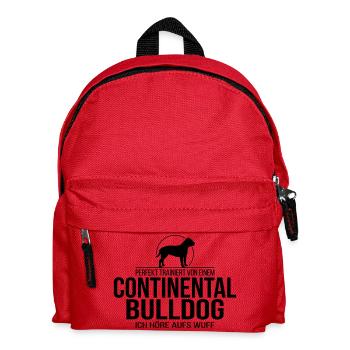 CONTINENTAL BULLDOG wuff - Kinder Rucksack - Rot - Vorne