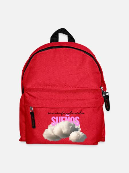 MANIFESTING DREAMS - Kids' Backpack - red