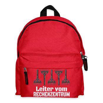 Rechenzentrum Design Gartengeräte Rechen Leiter - Kinder Rucksack - Rot - Vorne