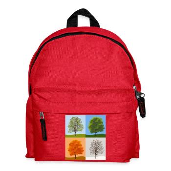 Saisons - Sac à dos Enfant - rouge - Devant