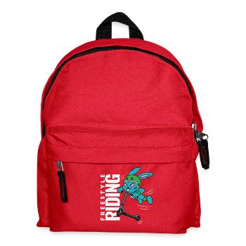 Freestyle Bunny - Kids' Backpack - red - Front