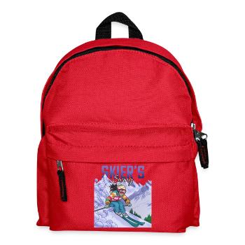 Skier's Swing Ski Alpin Sport - Kids' Backpack - red - Front