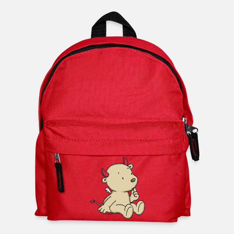 Engel_Teufel12 - Sac à dos Enfant - rouge