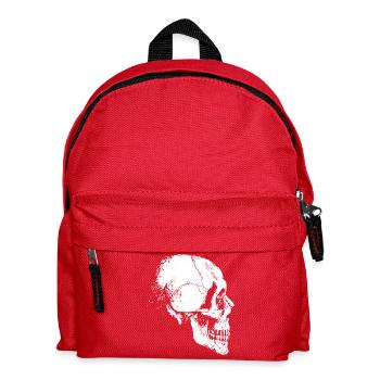 tête squelette - Sac à dos Enfant - rouge - Devant