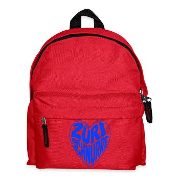 Züri purr - Kids' Backpack - red - Front