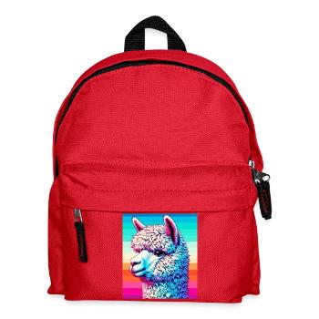 Alpaca - Kids' Backpack - red - Front
