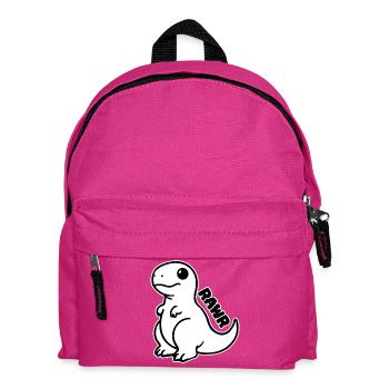 Dinosaure mignon - T-rex Rawr Design - Sac à dos Enfant - fuchsia - Devant