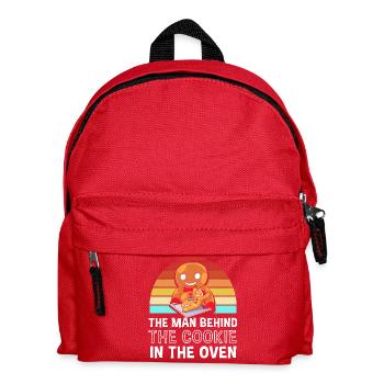 Dad-to-be Fathers-to-be - Kids' Backpack - red - Front