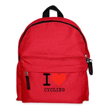 J'adore Faire du vélo - Sac à dos Enfant - rouge - Devant