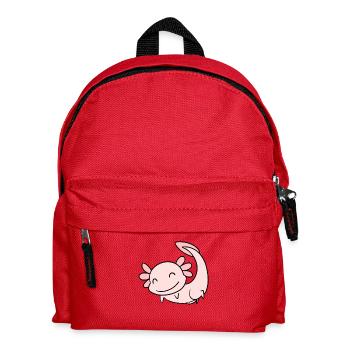Axolotl Rose Doux - Sac à dos Enfant - rouge - Devant