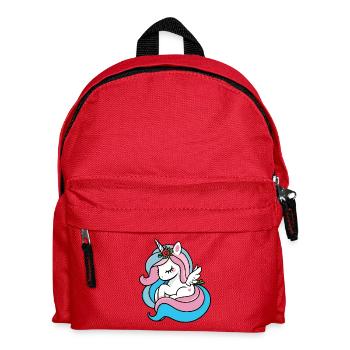 Pastel Unicorn - Kids' Backpack - red - Front