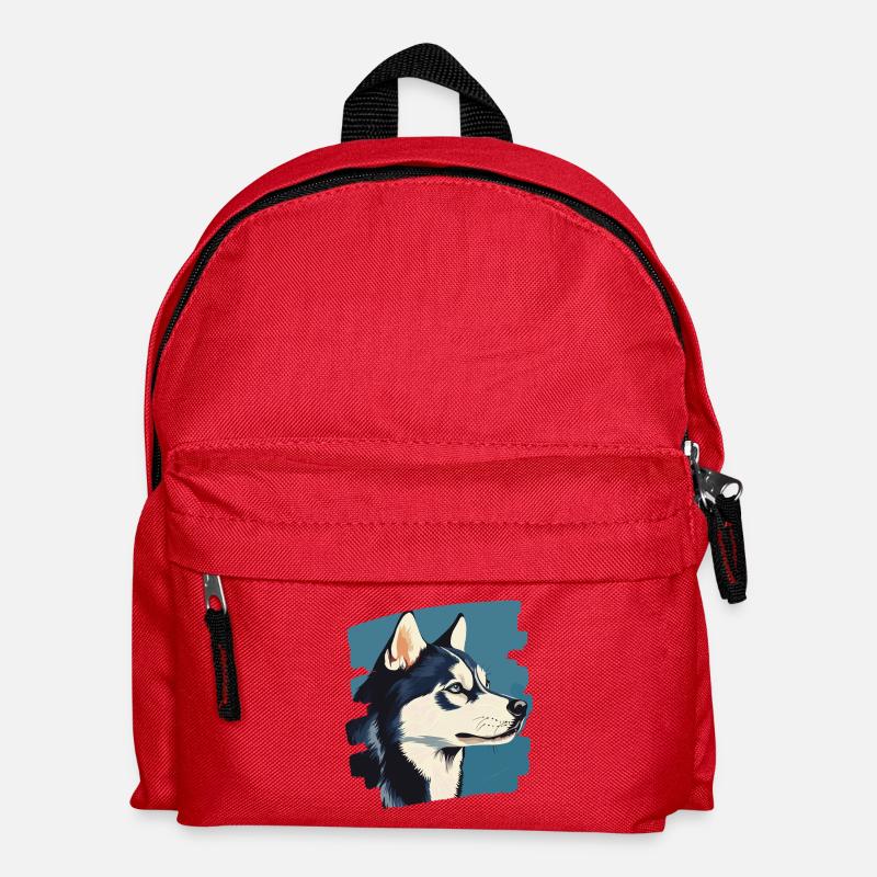 Husky - Kinder Rucksack - Rot