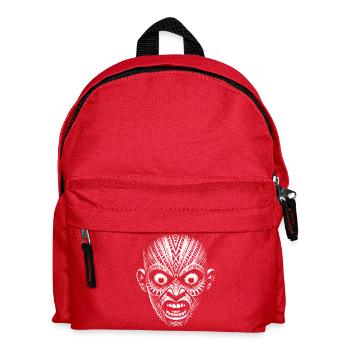 Maske - Kinder Rucksack - Rot - Vorne