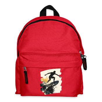 Surfeur Surf Planche de surf Surf - Sac à dos Enfant - rouge - Devant