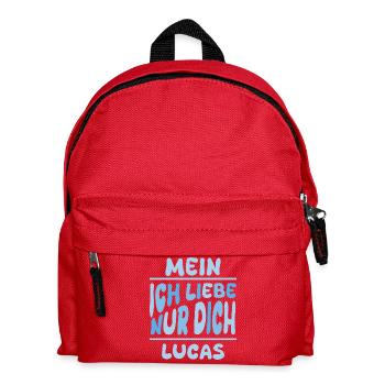 Lucas en tant qu’homme - Sac à dos Enfant - rouge - Devant