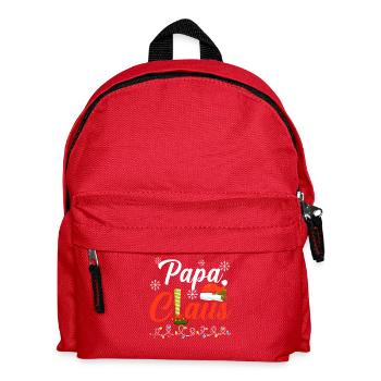 Santa Claus Papa Claus Christmas - Kids' Backpack - red - Front