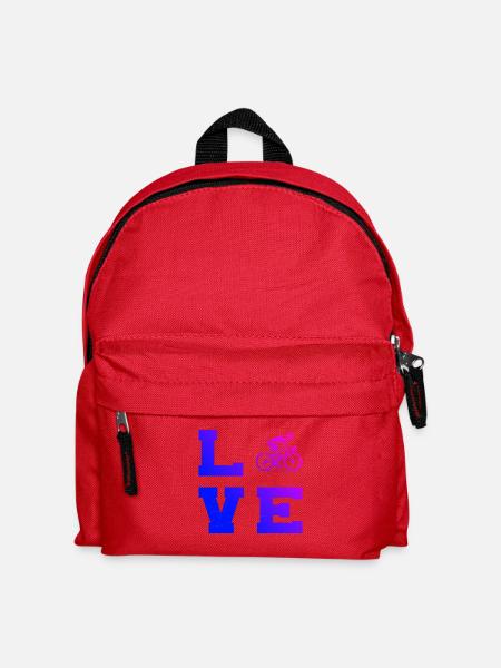 Roadbike Vibes für Rennrad - Kinder Rucksack - Rot