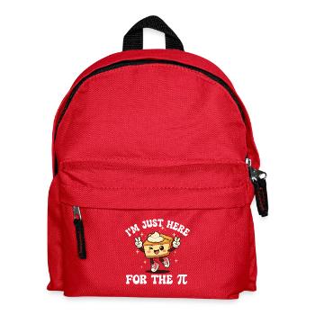 Juste ici pour le mème mathématique de la Pi Funny Pi Day - Sac à dos Enfant - rouge - Devant