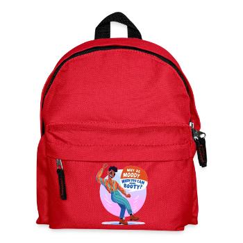Disco boogie: Why gloomy mood? - Kids' Backpack - red - Front